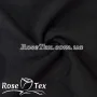Льон однотонний чорний