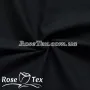 Льон однотонний чорний