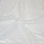 Пайеточна тканина густа білий